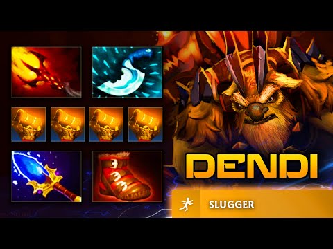 Dendi EARTHSHAKER Mid - Patch 7.37d | Full Gameplay Dota Class