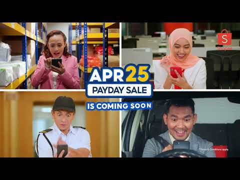 GUESS WHAT? Shopee Payday Sale's Back On Apr 25!