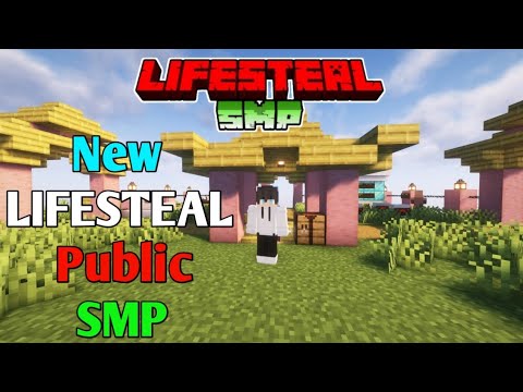 🔥JOIN NEW LIFESTEAL SMP NOW - PE + JAVA