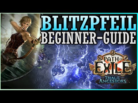 [3.23] Bow STARTER leveling for BEGINNERS | Lightning Arrow - Sniper (LA-Deadeye) | Path of Exile
