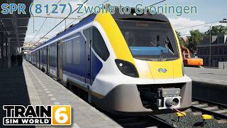 SPR (8127) Zwolle to Groningen - Spoorlijn Zwolle - Groningen - SNG 3 - Train Sim World 6