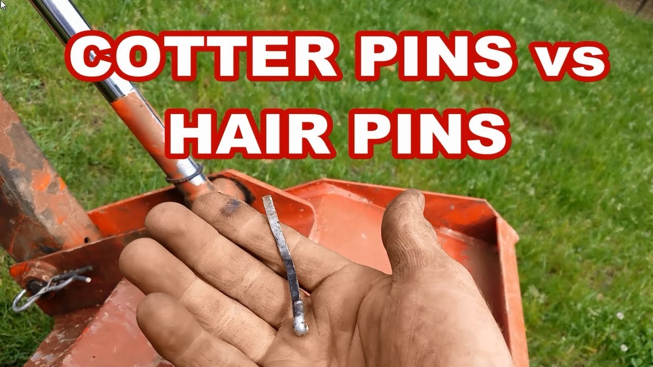 QUICK TIP: Use hairpin cotters instead for tractor bucket pins