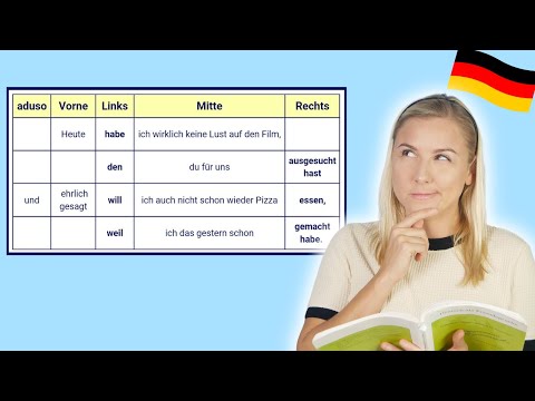 Der deutsche Satzbau: Hauptsatz + Nebensatz