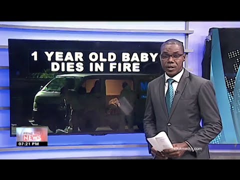 TVJ News: 1 yr Old Baby Perish in Fire - October 2 2019