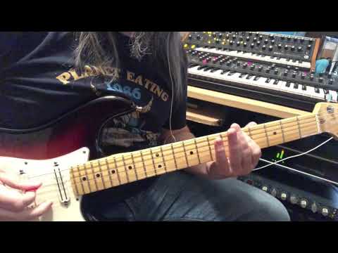 Write a drop D riff in one minute using D Locrian
