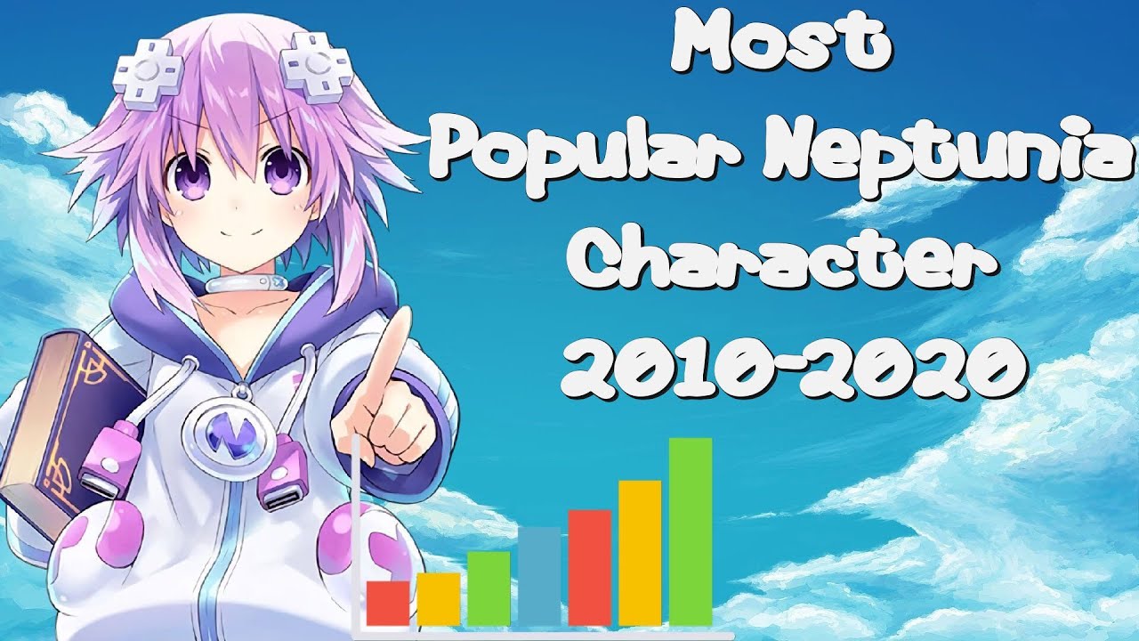 Most Popular Neptunia Character 2010-2020