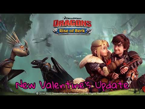 NEW VALENTINE'S UPDATE (KINDA LATE) - Dragons: Rise of Berk New Update