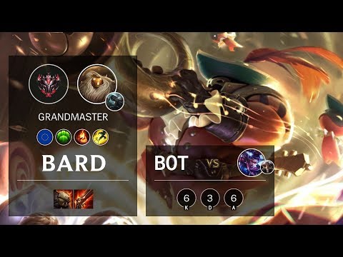 Bard Bot vs Vayne - EUNE Grandmaster Patch 10.10