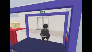 【実況】#2 コンテナに弄ばれるぐにゃぐにゃ人間の巻【Human: Fall Flat】