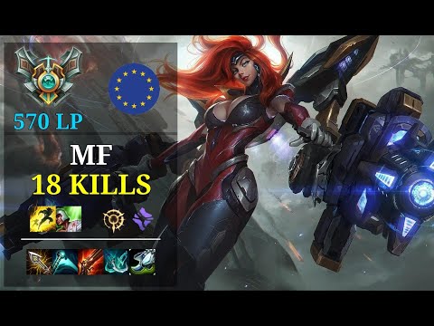 Miss Fortune Bot vs Aphelios - 18 kills - Fpχ Lwx - EUW Grandmaster (570 LP) Patch 10.21