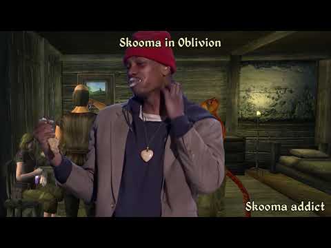 Skooma in Morrowind VS Skooma in Skyrim