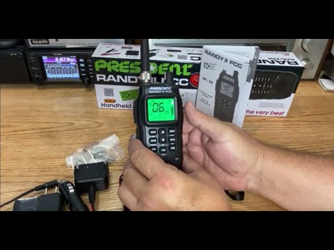 President Randy II FCC CB Radio Handheld Overview NEW FOR 2022