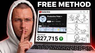 How I Make VIRAL FREE Stickman Animations For ANY Niche Using AI