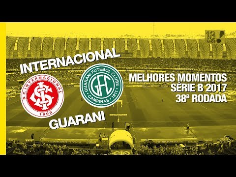 Melhores Momentos - Internacional 2 x 0 Guarani - Série B - 25/11/2017