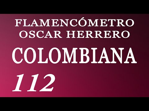 Metrónomo Flamenco - Colombiana 112 - Flamencómetro Oscar Herrero