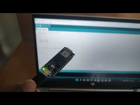 Blink Name in Arduino Nano 33 IoT