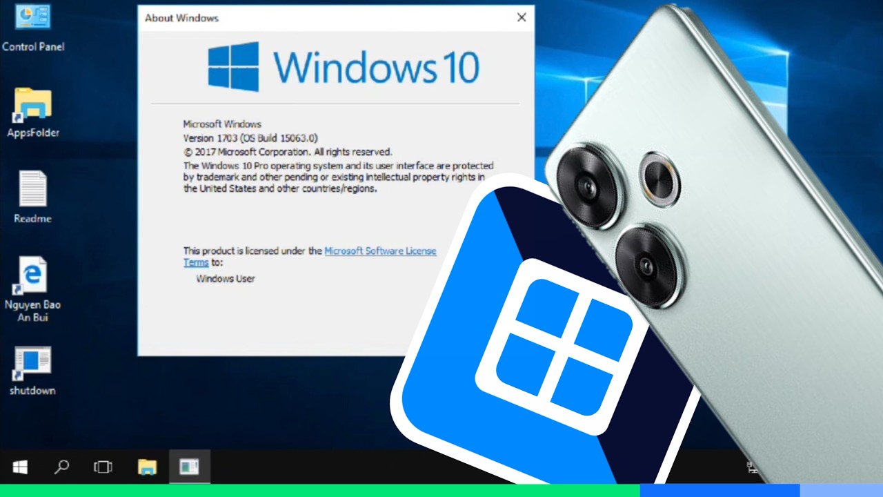 Emulate Windows 10 1703 on Android phones with Vectras VM