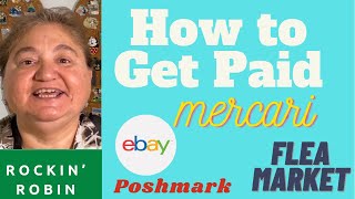 How to Get Paid on Mercari - Step by Step walk-thru Guide for Beginners - Tips & Secrets
