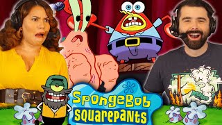 We Watched SPONGEBOB SEASON 4 EPISODE 1 AND 2 For the FIRST TIME!! SHELL OF A MAN