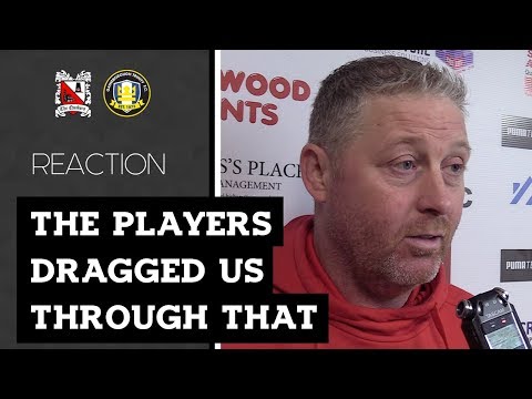 The Players Dragged Us Through That