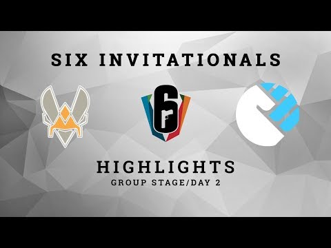 1UP eSport vs Vitality | Six Invitational 2018 Day 2 Highlights