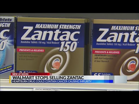 Walmart stops selling Zantac