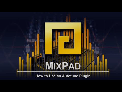 How to Use an Autotune Plugin | MixPad Multi-track Mixing Software Tutorial
