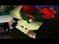 Smash Remix Gameplay Polygon Bowser Vs Giant Giga Bowser CPU Level 10