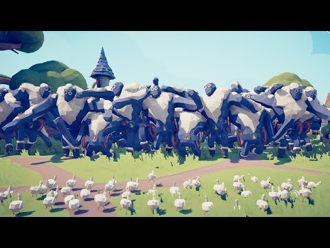 50 CHICKENS vs 50x EVERY UNIT - Totally Accurate Battle Simulator TABS