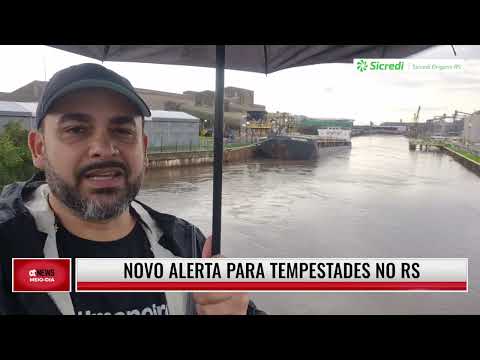 INMET emite novo alerta de tempestades no RS