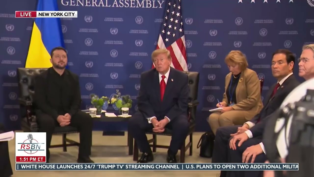 FULL EVENT: President Zelenskyy & Trump Discuss Major Global Issues & Conflicts - 09/22/26