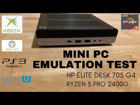 Mini PC Big on Emulation - HP Elite Desk 705 G4
