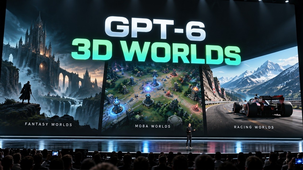 This New GPT 6 System Builds Entire 3D Worlds Insanely Well