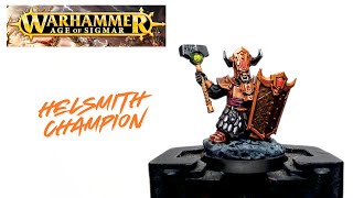 How to paint the Helsmith Champion from Warhammer: Age of Sigmar