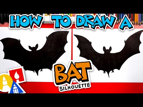 How To Draw A Cool Bat Silhouette