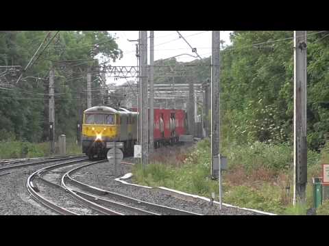 86622/86637 4m74 Coatbridge - Crewe liner, 2nd July 2015