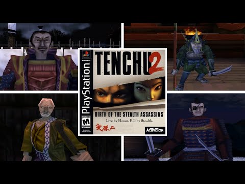 TENCHU 2: [Gameplay] All Bosses - Tatsumaru [No Damage]