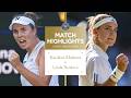 EPIC Championship Battle Karolina Muchova Vs Linda Noskova Extended Highlights Wimbledon 2026
