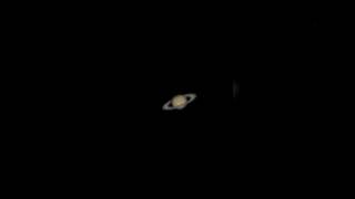 I got saturn! #astrophotography #saturn #telescope telescope #space
