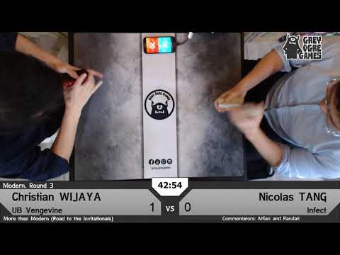 20190911 More than Modern Round 3 UB Vengevine vs Infect