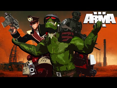 The Legend of Da Greatest WAAAGH | Arma 3 WARHAMMER 40K