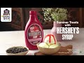 Hershey S Syrup Strawberry Syrup With Vanilla Ice Cream