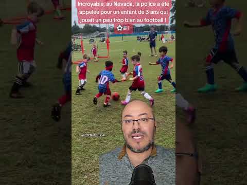 🔴 Incroyable,la police a été appelée pour un enfant de 3 ans qui jouait un peu trop bien au football