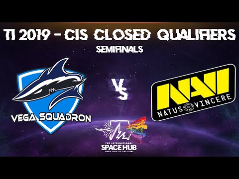 Vega vs NaVi Game 1 - TI9 CIS Regional Qualifiers: Semifinals