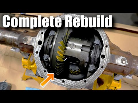 How To Build Chevy 10 Bolt And 12 Bolt Rear End - START TO FINISH