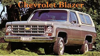 Model History: Chevrolet Blazer