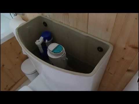 How to renew the flush syphon without removing the cistern,and save money on water bills.
