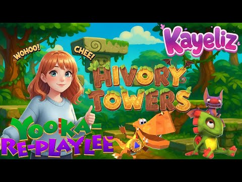 Yooka-Replaylee Pt. 5 Hivory Towers - Rextro's Arcade Room
