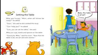 For beginners| One story a day| Book 2 - 9 Setting the Table