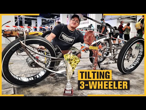 Tilting Three Wheeler You Must See - CUSTOM TRIKE Showcase - Raúl Cevallos